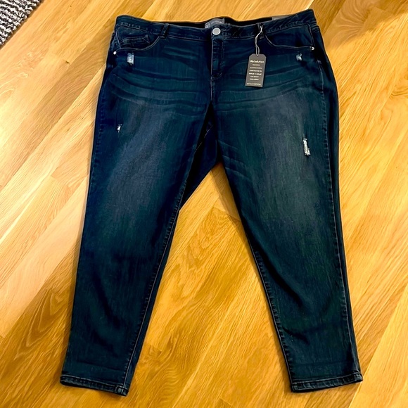Wit & Wisdom New Absolution Distressed Jeans 24W - Picture 1 of 10